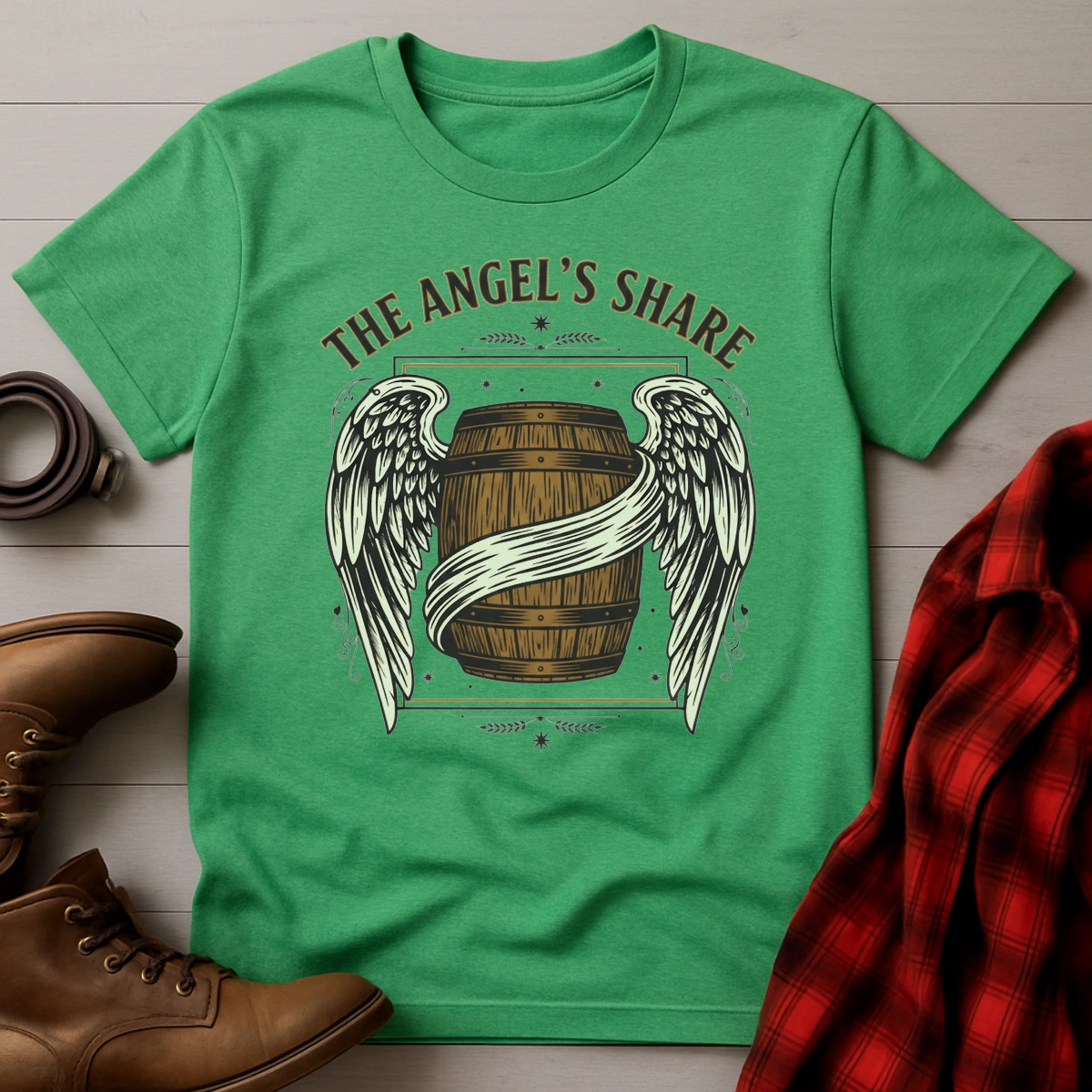 Angel's Share Winged Barrel T-Shirt