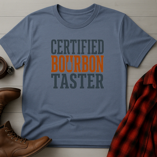 Certified Bourbon Taster Block T-Shirt