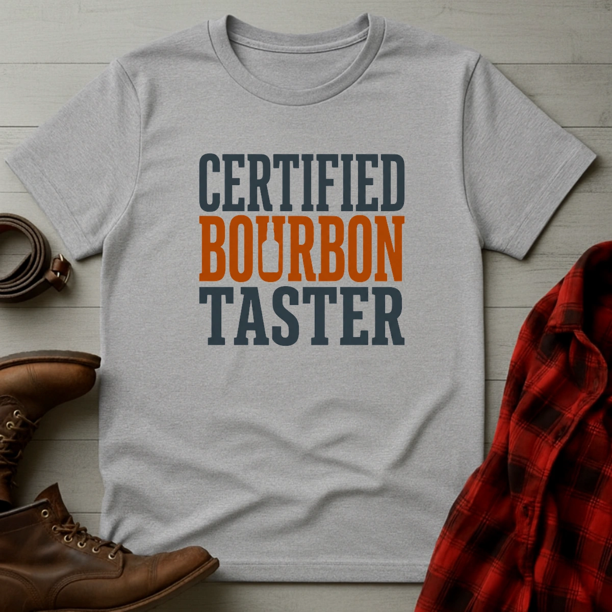 Certified Bourbon Taster Block T-Shirt