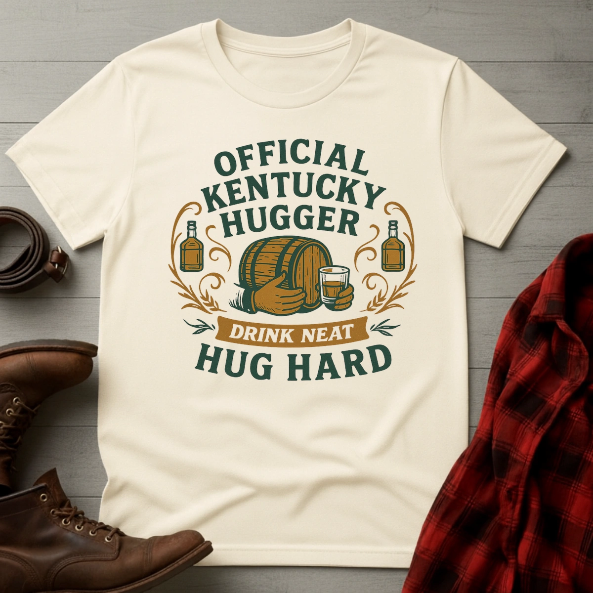 Official Kentucky Hugger Barrel T-Shirt