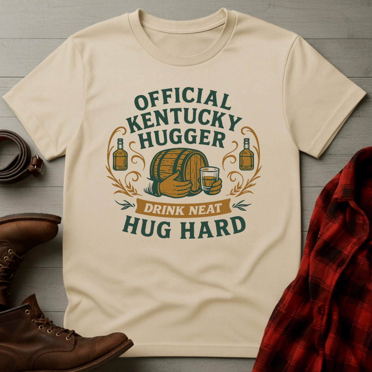 Official Kentucky Hugger Barrel T-Shirt