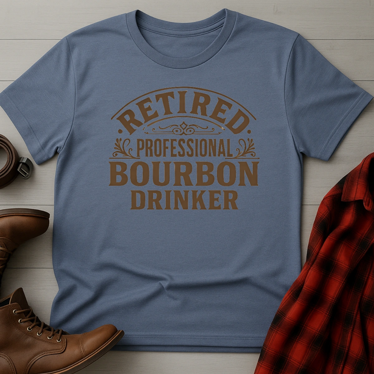 Retired Professional Bourbon Drinker T-Shirt