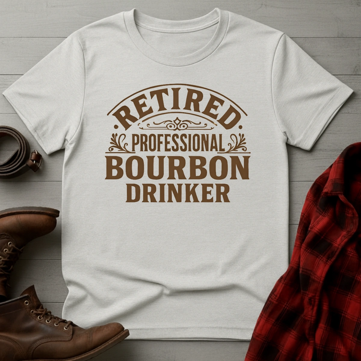 Retired Professional Bourbon Drinker T-Shirt