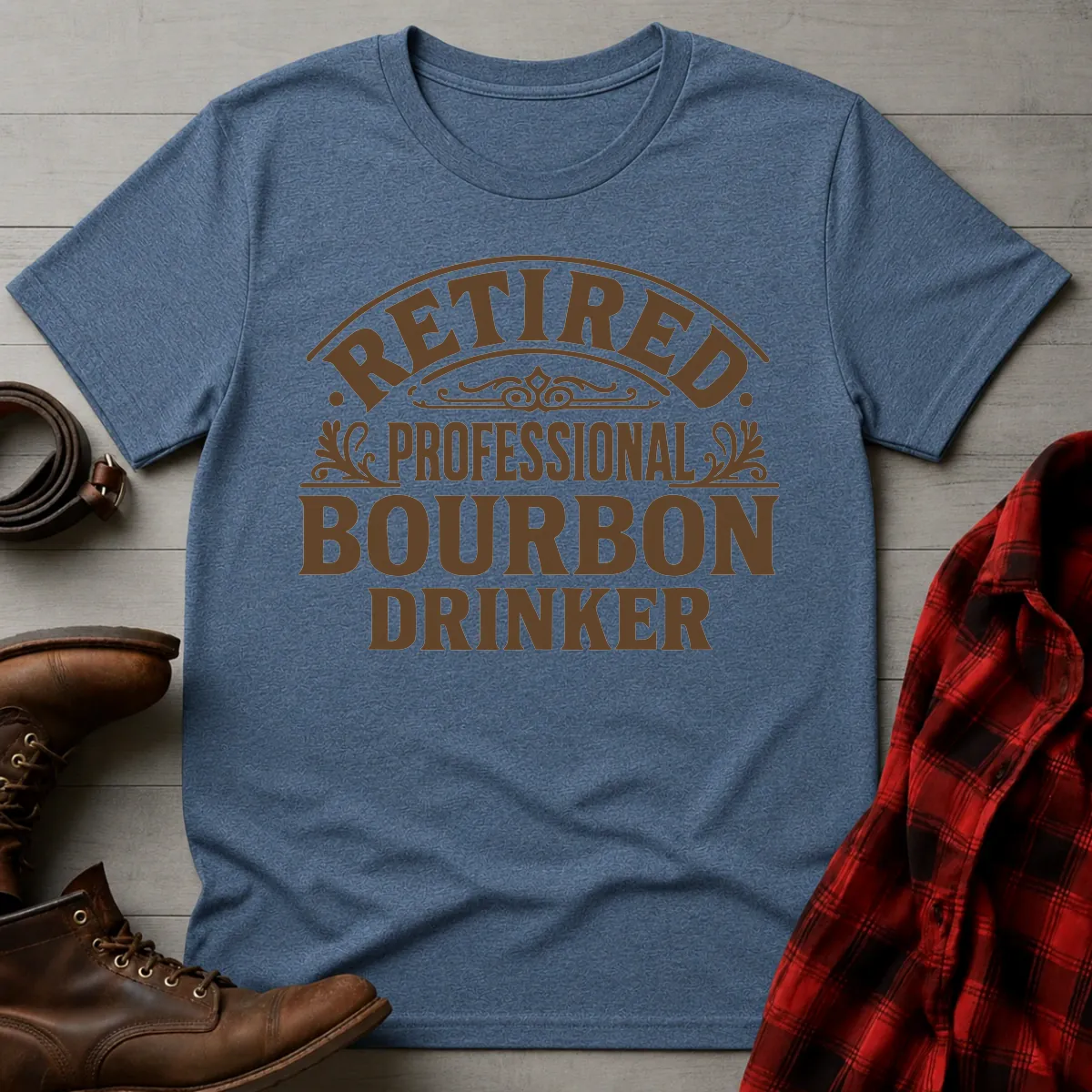 Retired Professional Bourbon Drinker T-Shirt