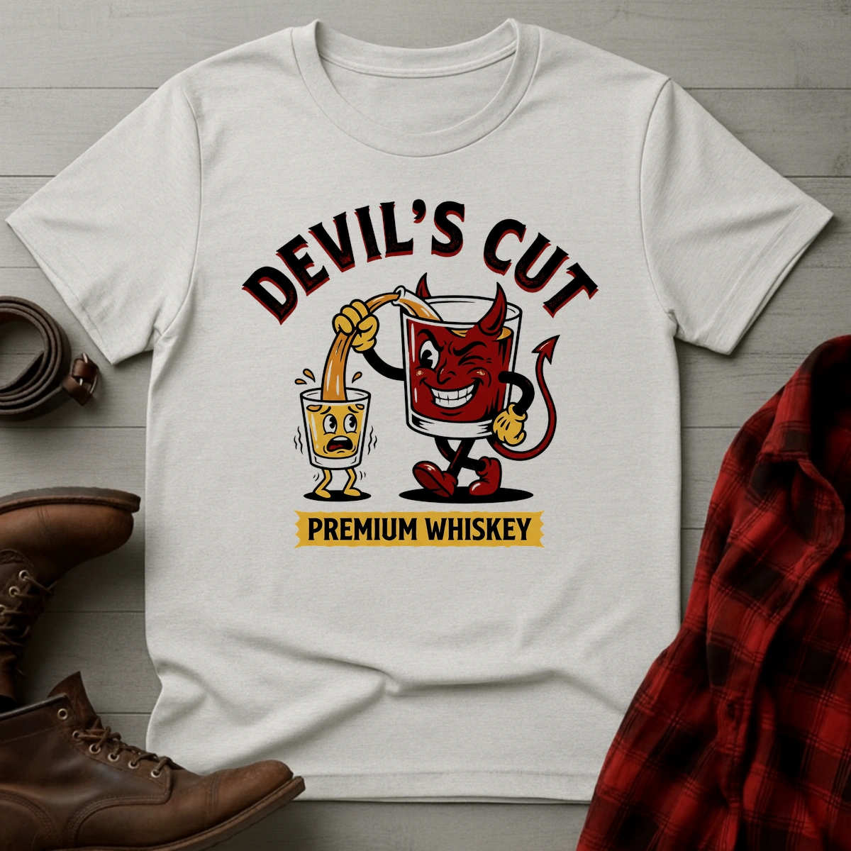 Devil's Cut Whiskey T-Shirt
