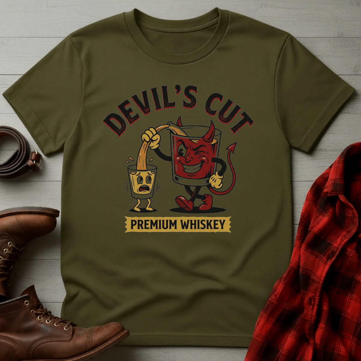 Devil's Cut Whiskey T-Shirt