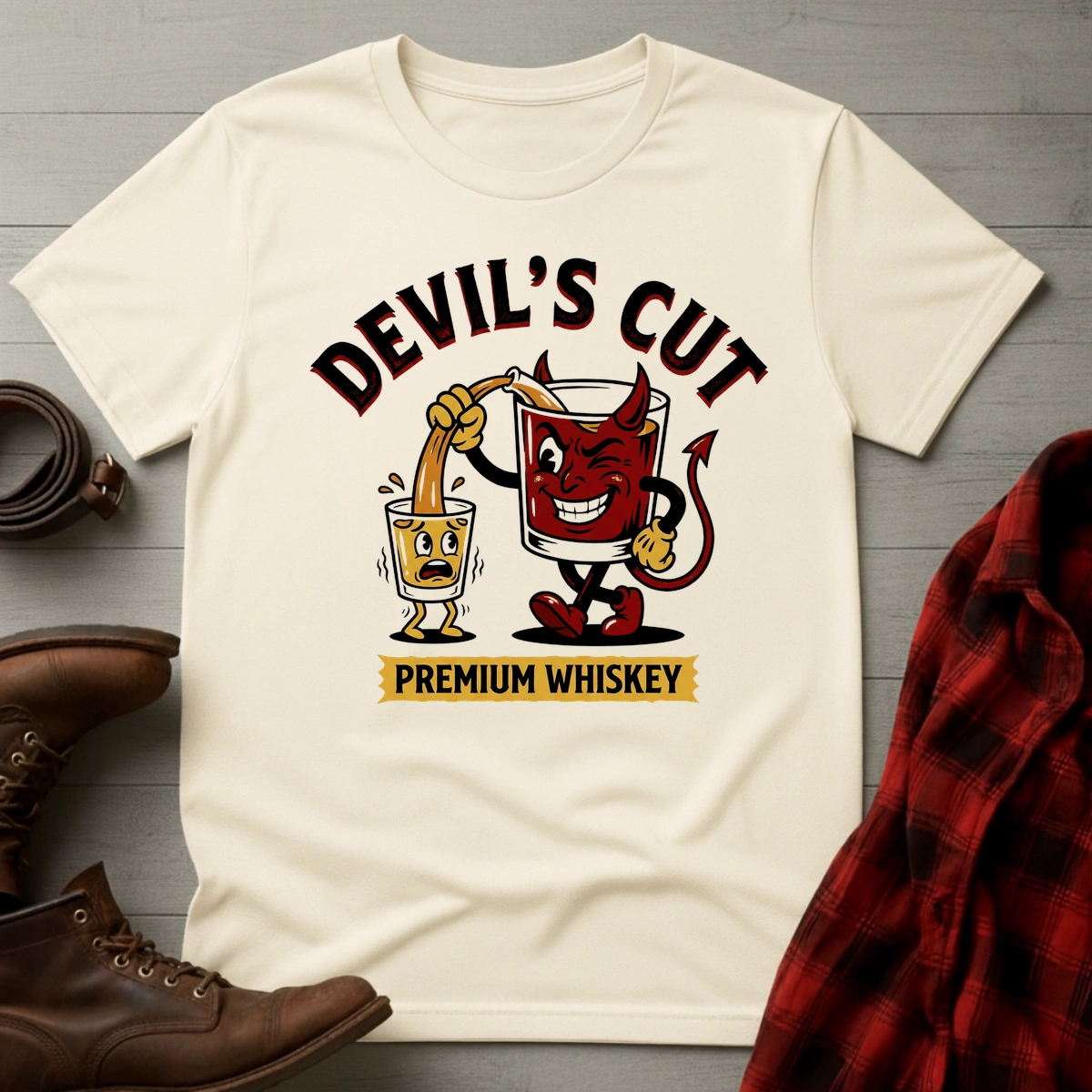 Devil's Cut Whiskey T-Shirt