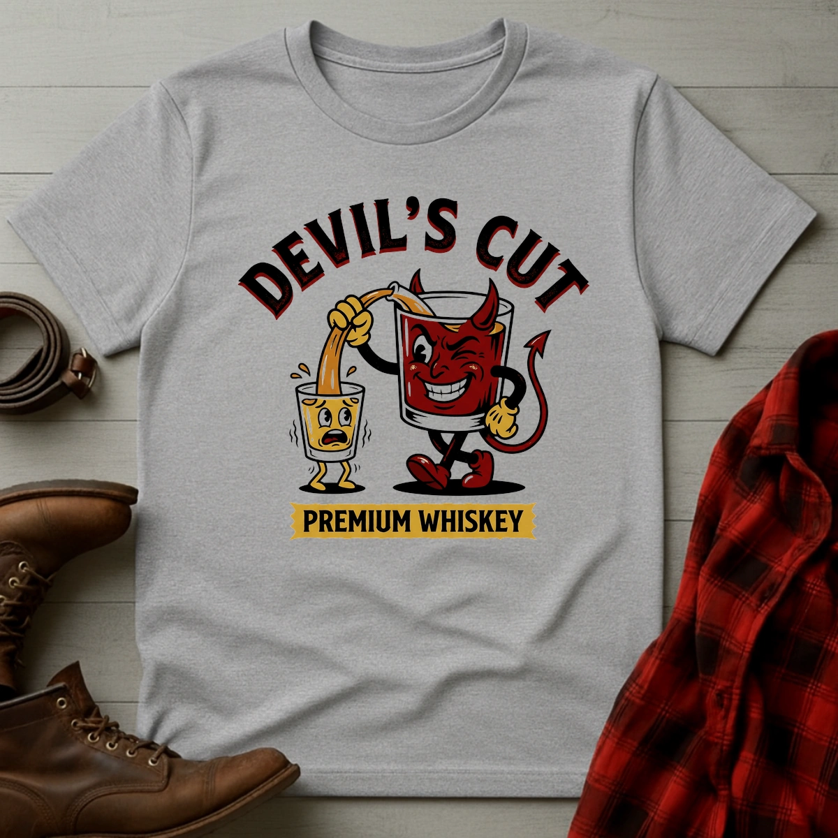 Devil's Cut Whiskey T-Shirt