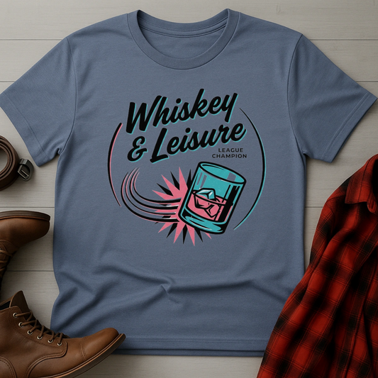 Whiskey Leisure League Champion T-Shirt