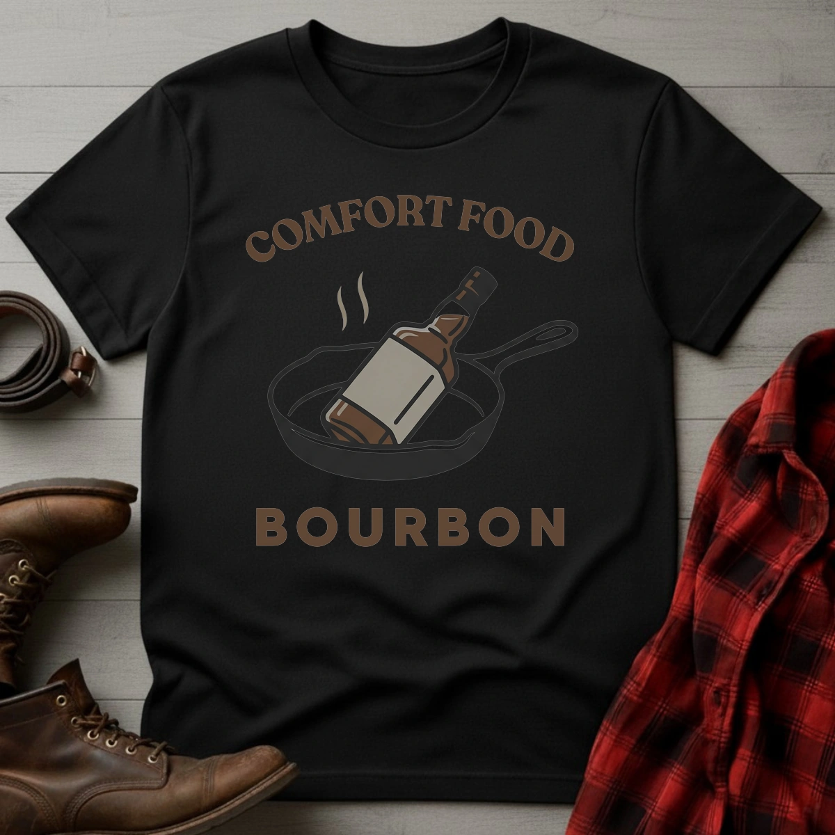 Comfort Food Bourbon T-Shirt