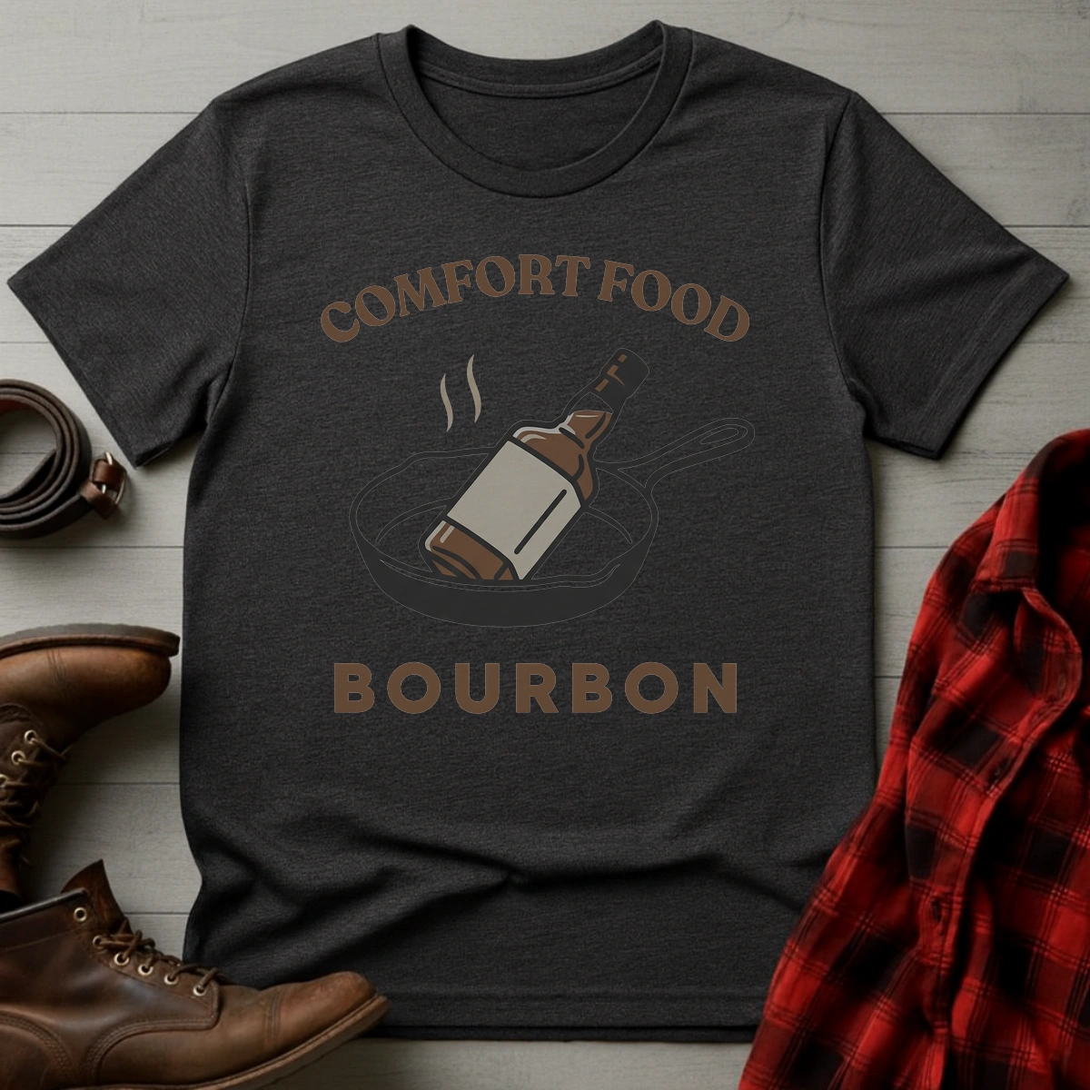 Comfort Food Bourbon T-Shirt