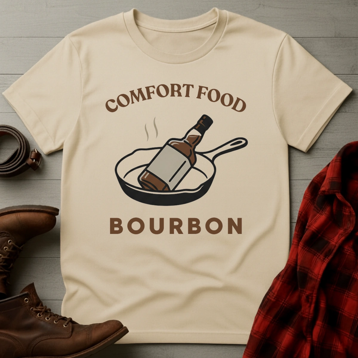 Comfort Food Bourbon T-Shirt