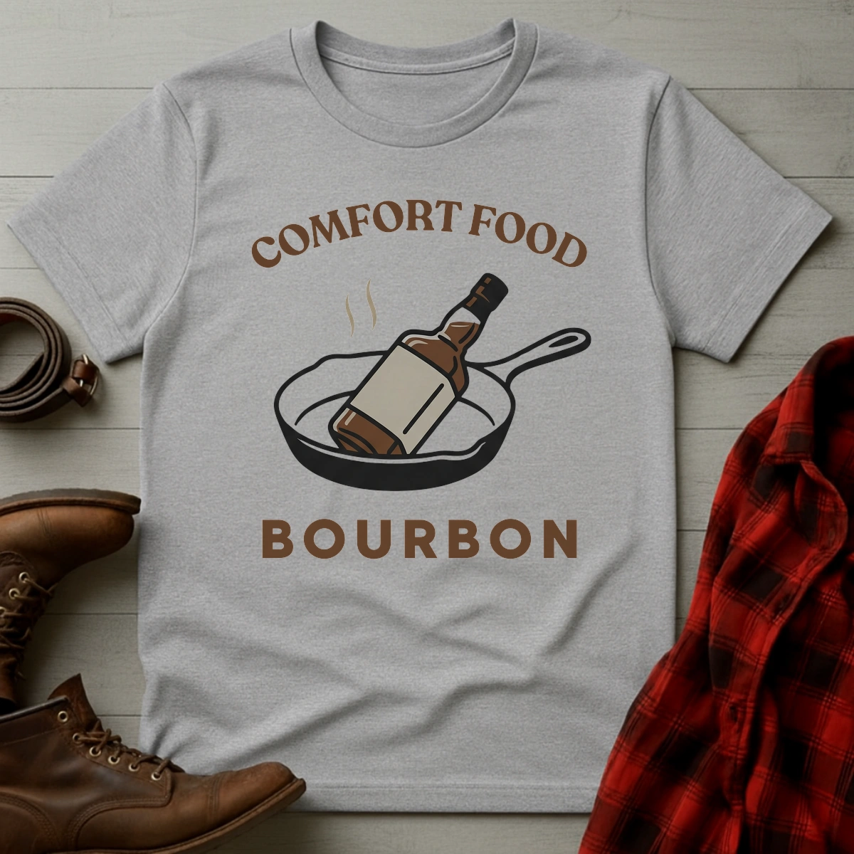 Comfort Food Bourbon T-Shirt