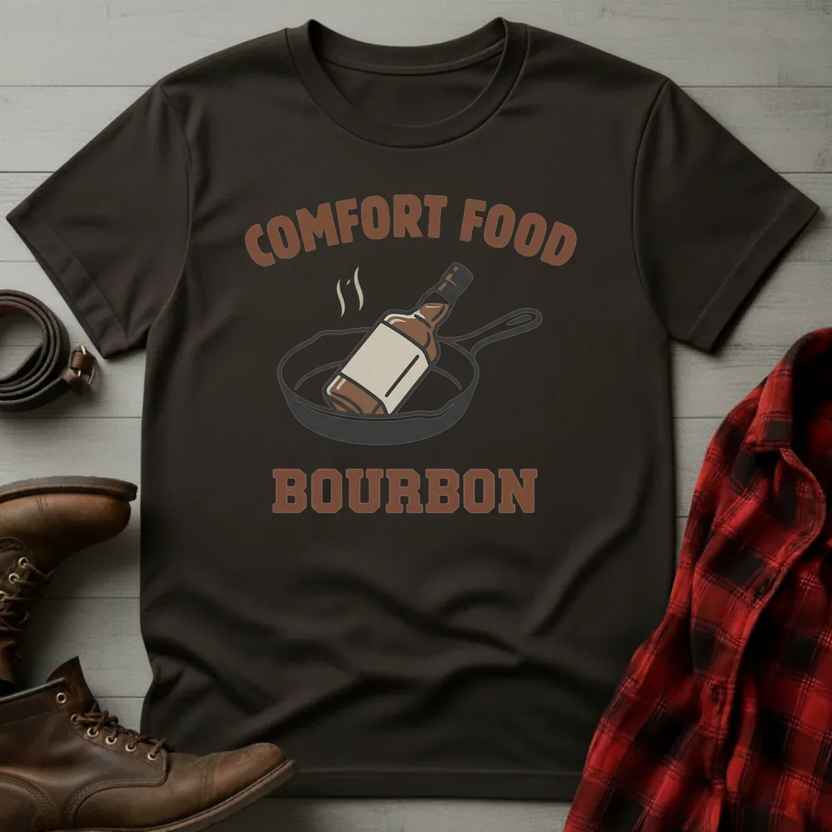 Comfort Food Bourbon T-Shirt