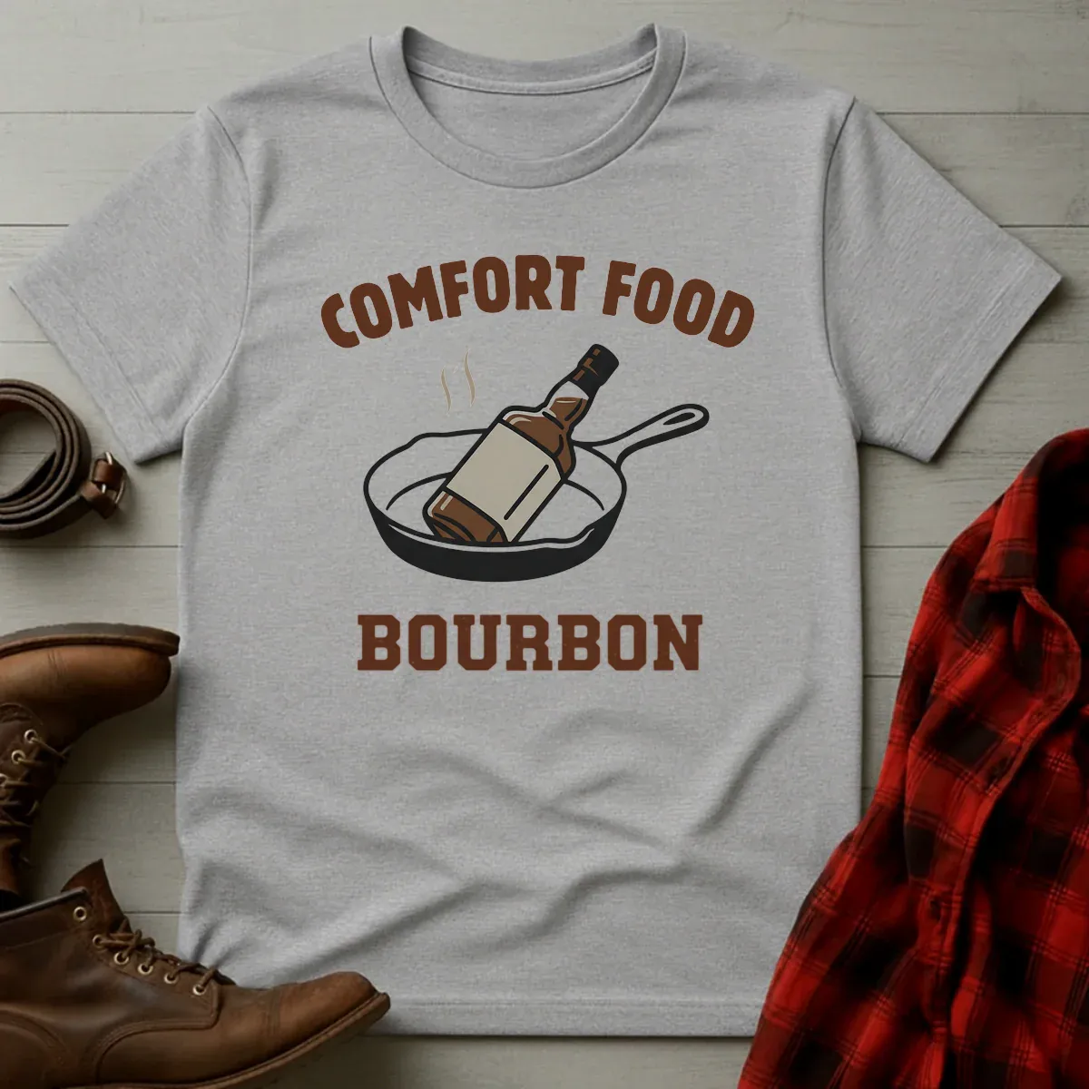 Comfort Food Bourbon T-Shirt