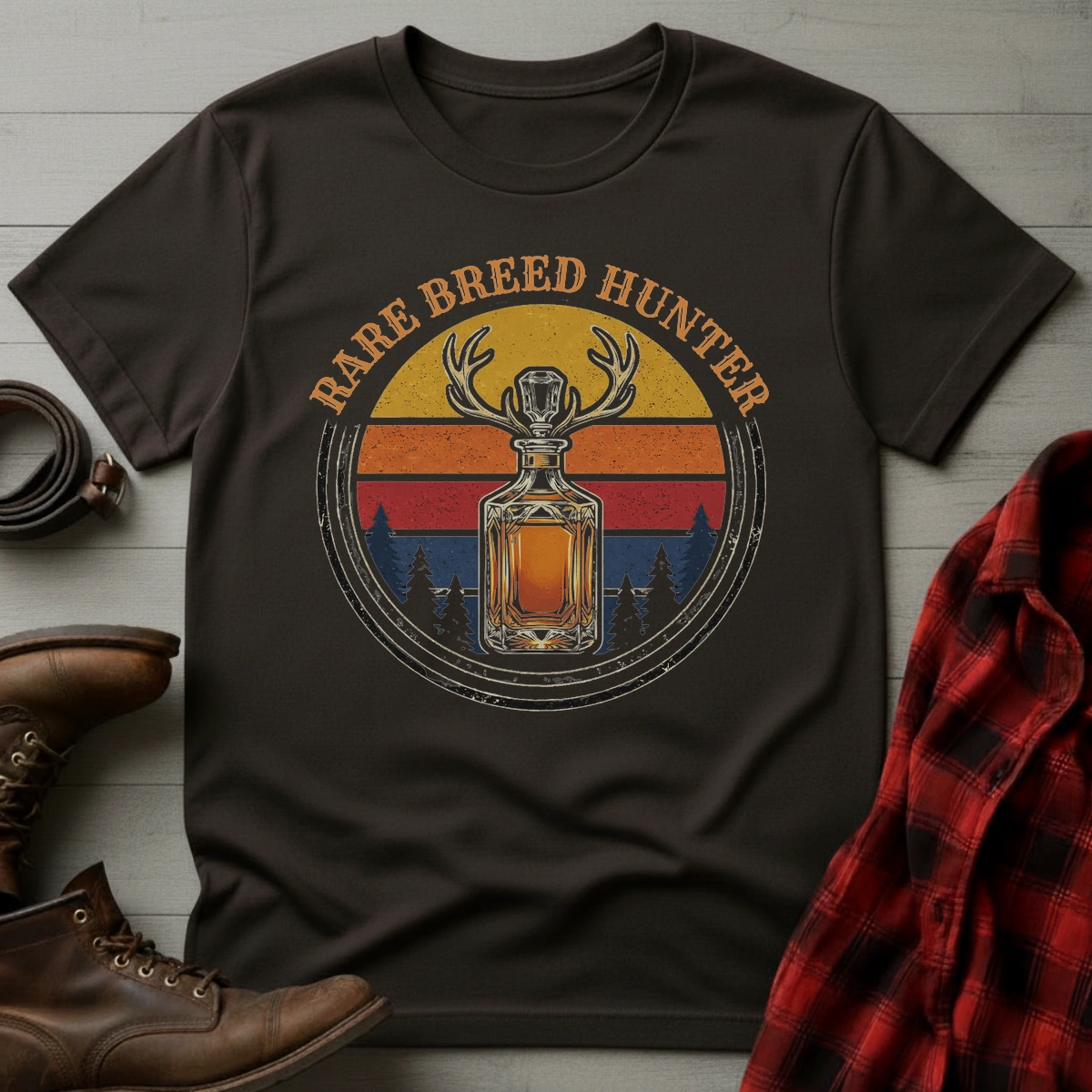 Whiskey Rare Breed Hunter T-Shirt