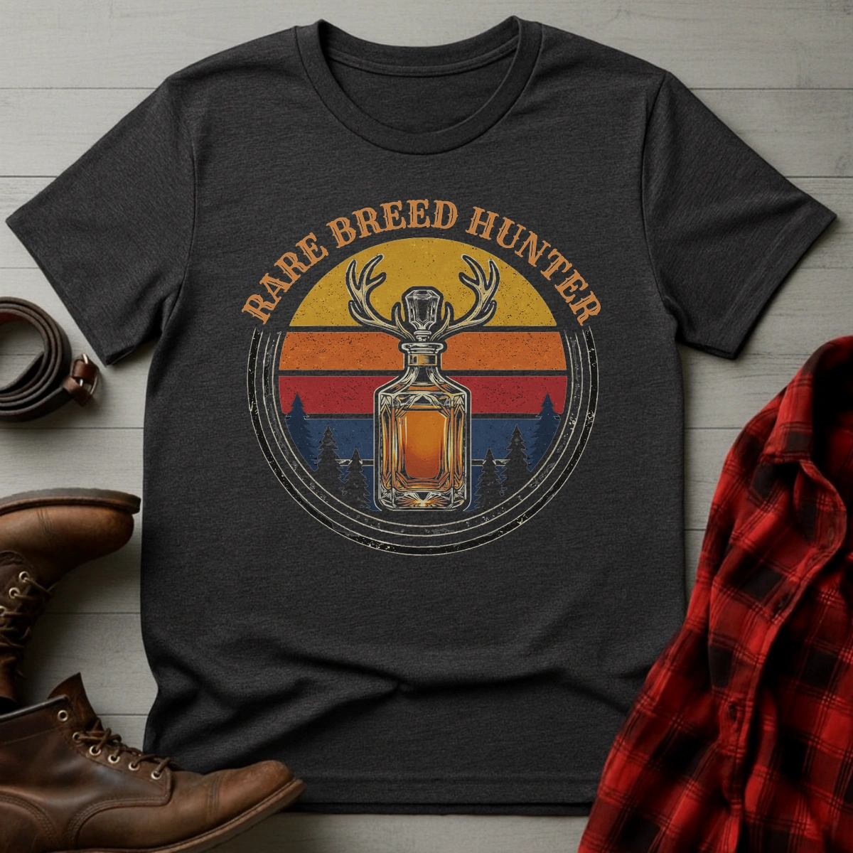 Whiskey Rare Breed Hunter T-Shirt