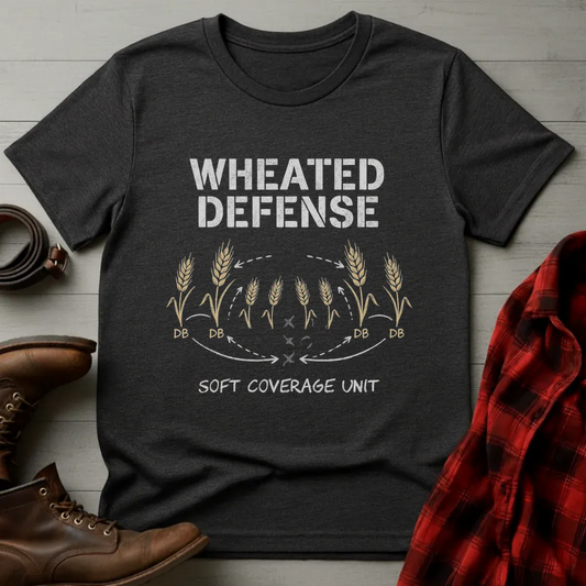 Football Wheated Defense Whiskey T-Shirt