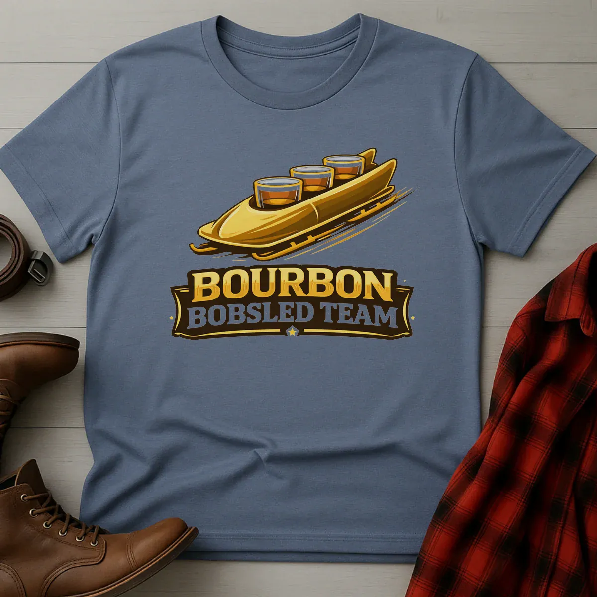 Bourbon Bobsled Team T-Shirt