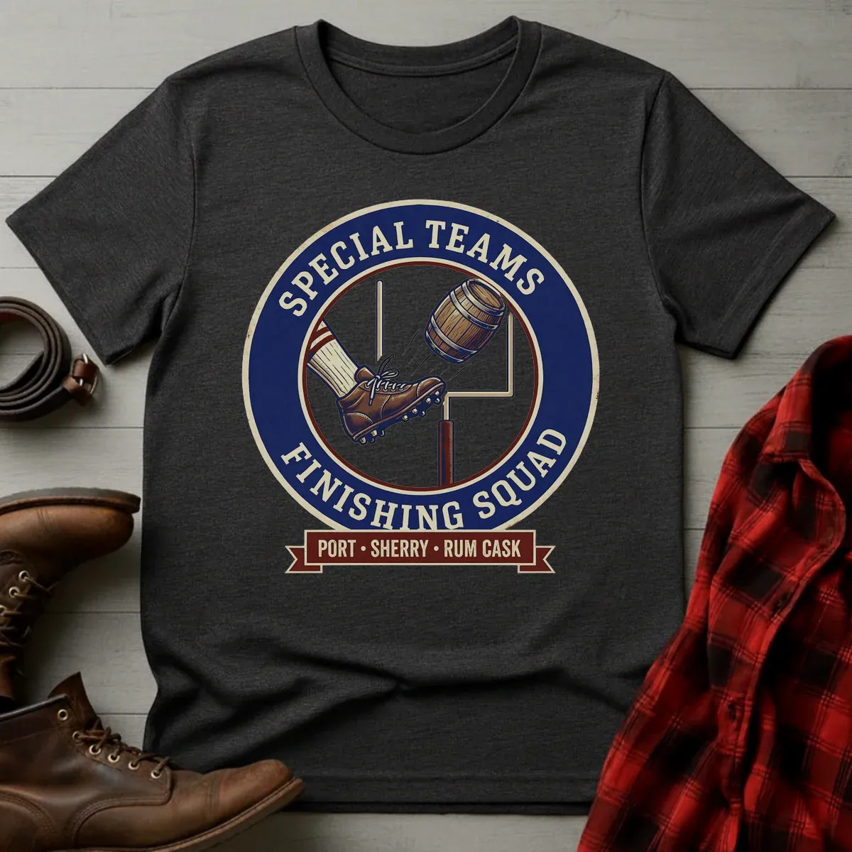 Special Teams Finishing Squad Whiskey T-Shirt