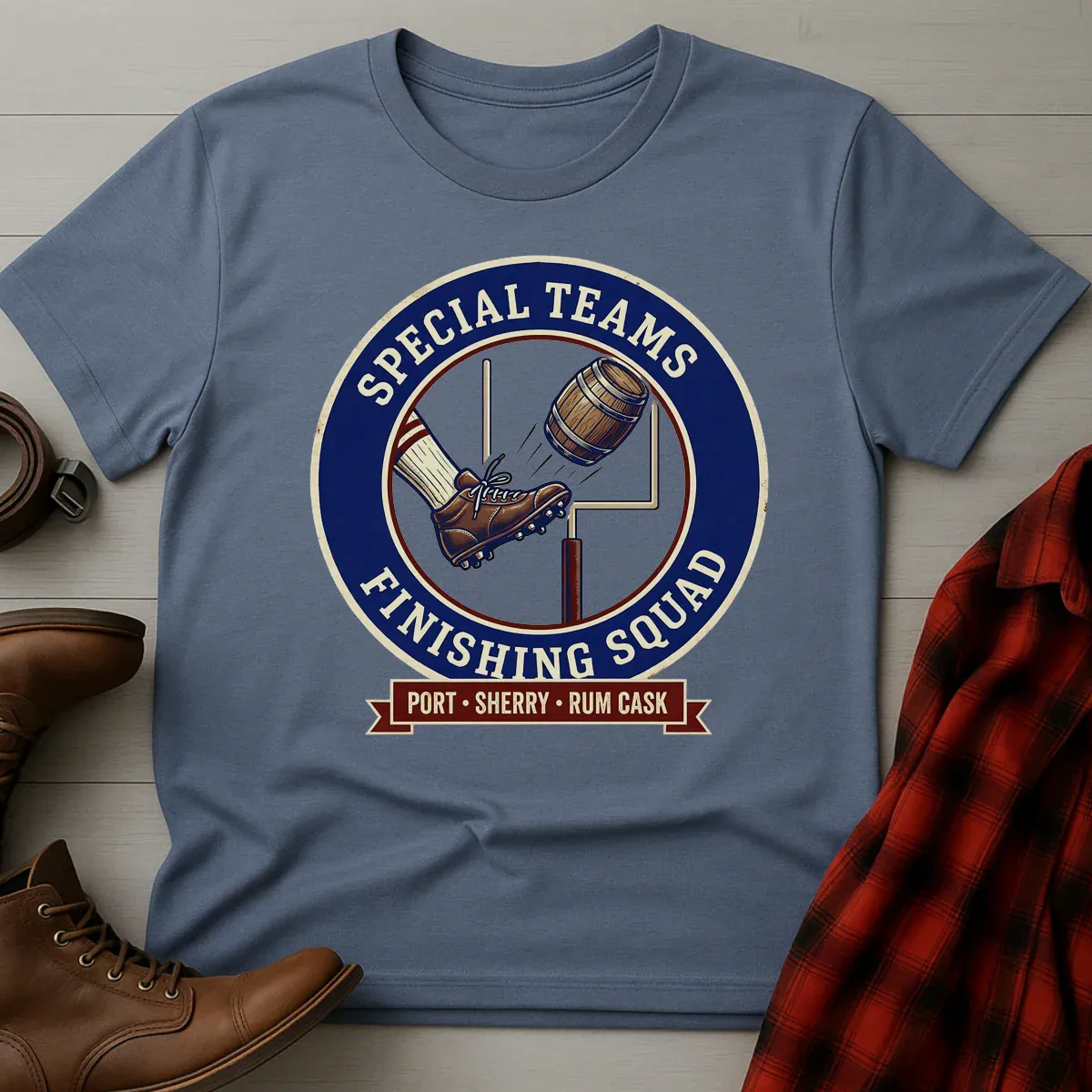 Special Teams Finishing Squad Whiskey T-Shirt