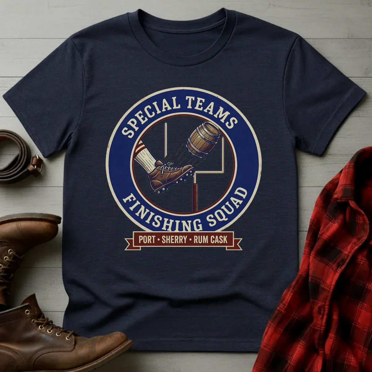 Special Teams Finishing Squad Whiskey T-Shirt