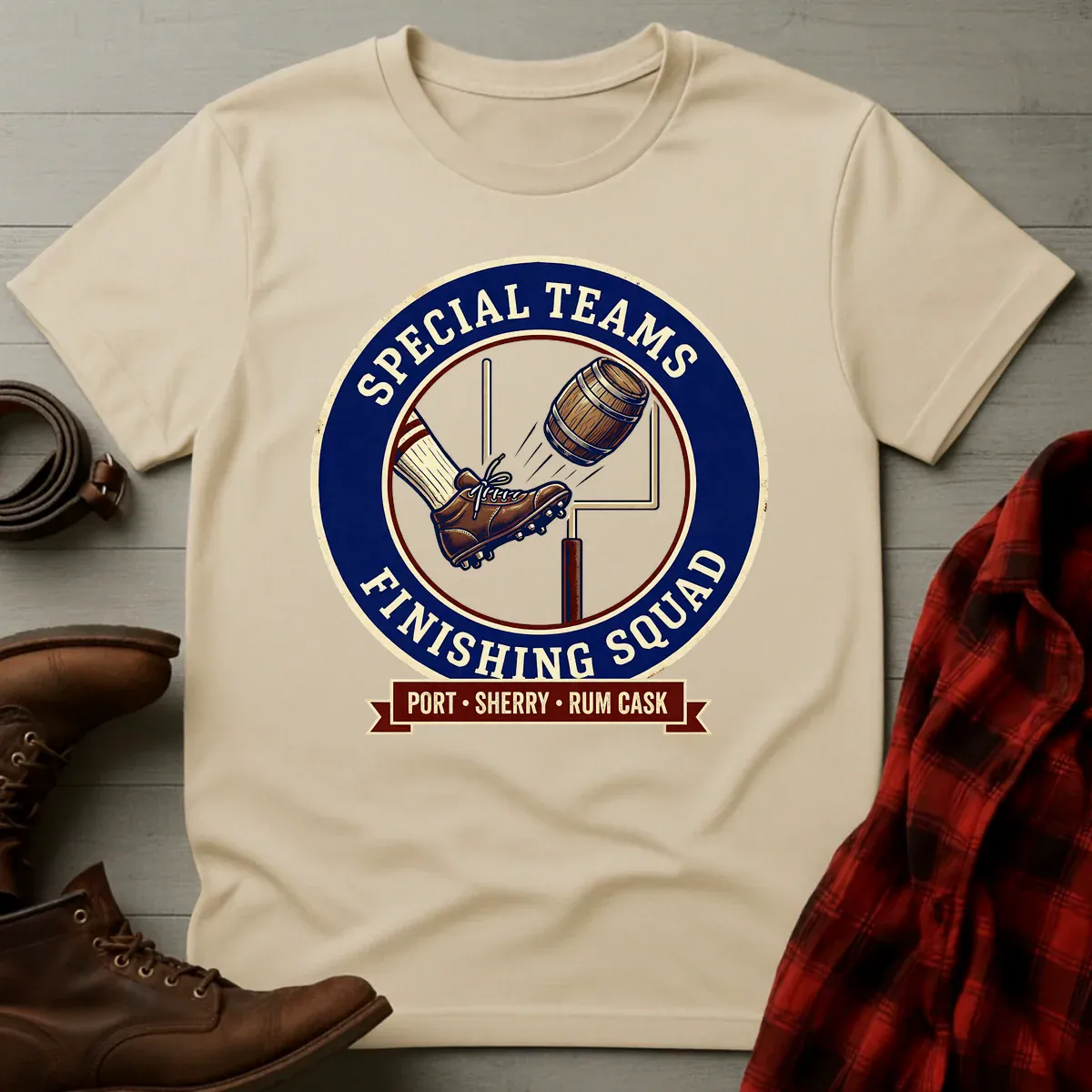 Special Teams Finishing Squad Whiskey T-Shirt