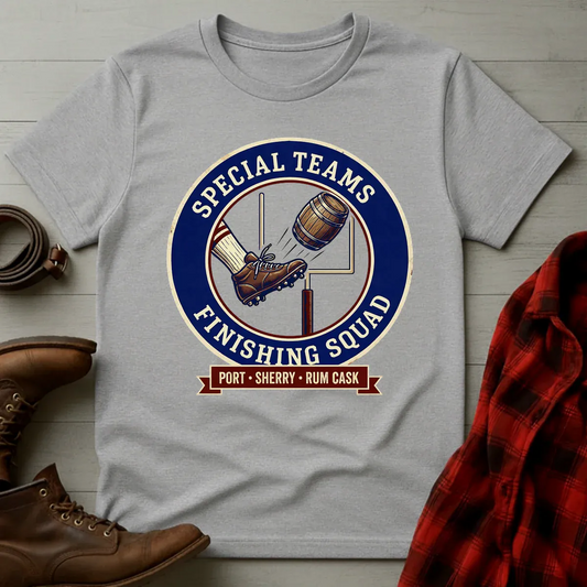 Special Teams Finishing Squad Whiskey T-Shirt