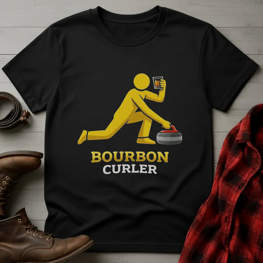 Bourbon Curler Athlete T-Shirt