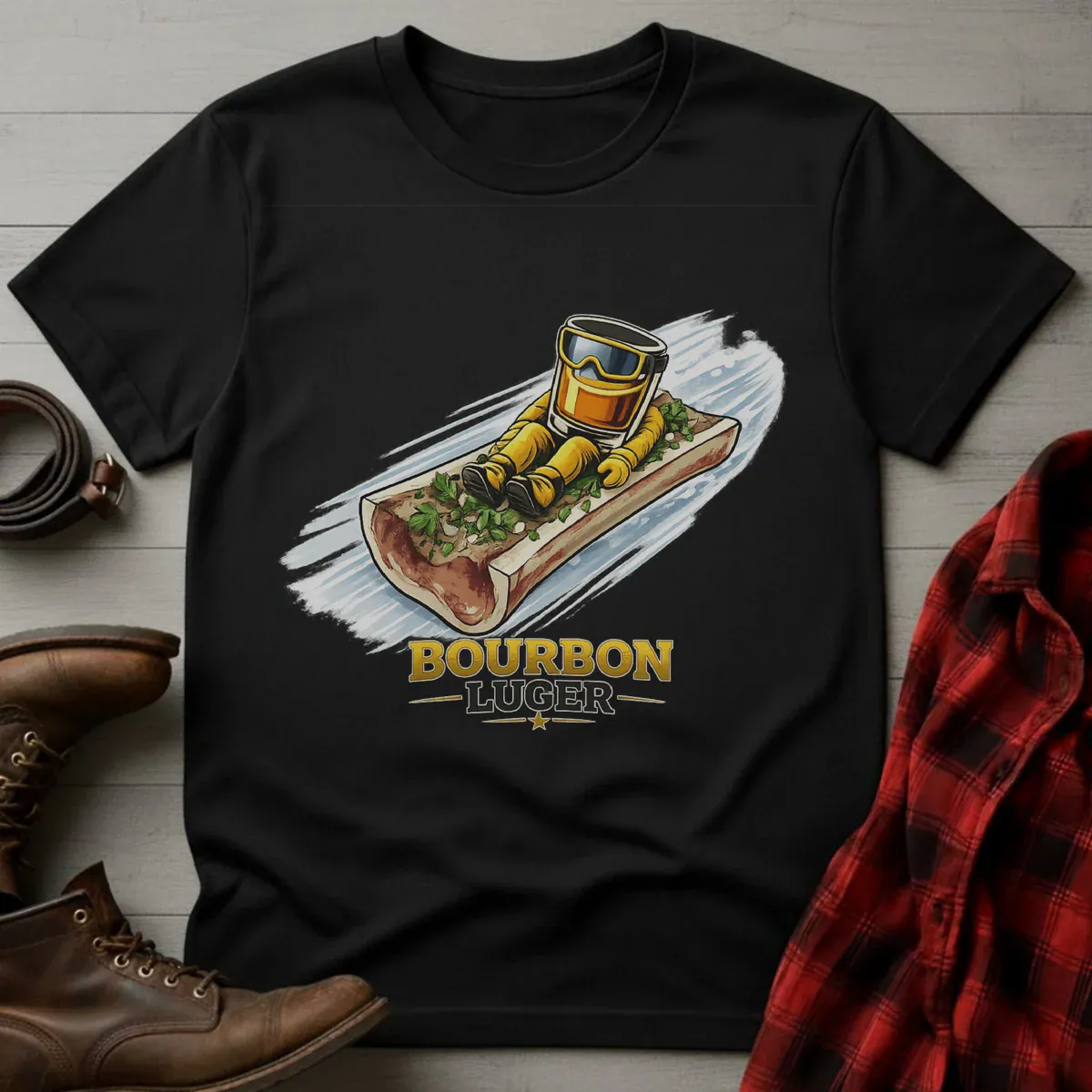 Bourbon Luger Athlete T-Shirt