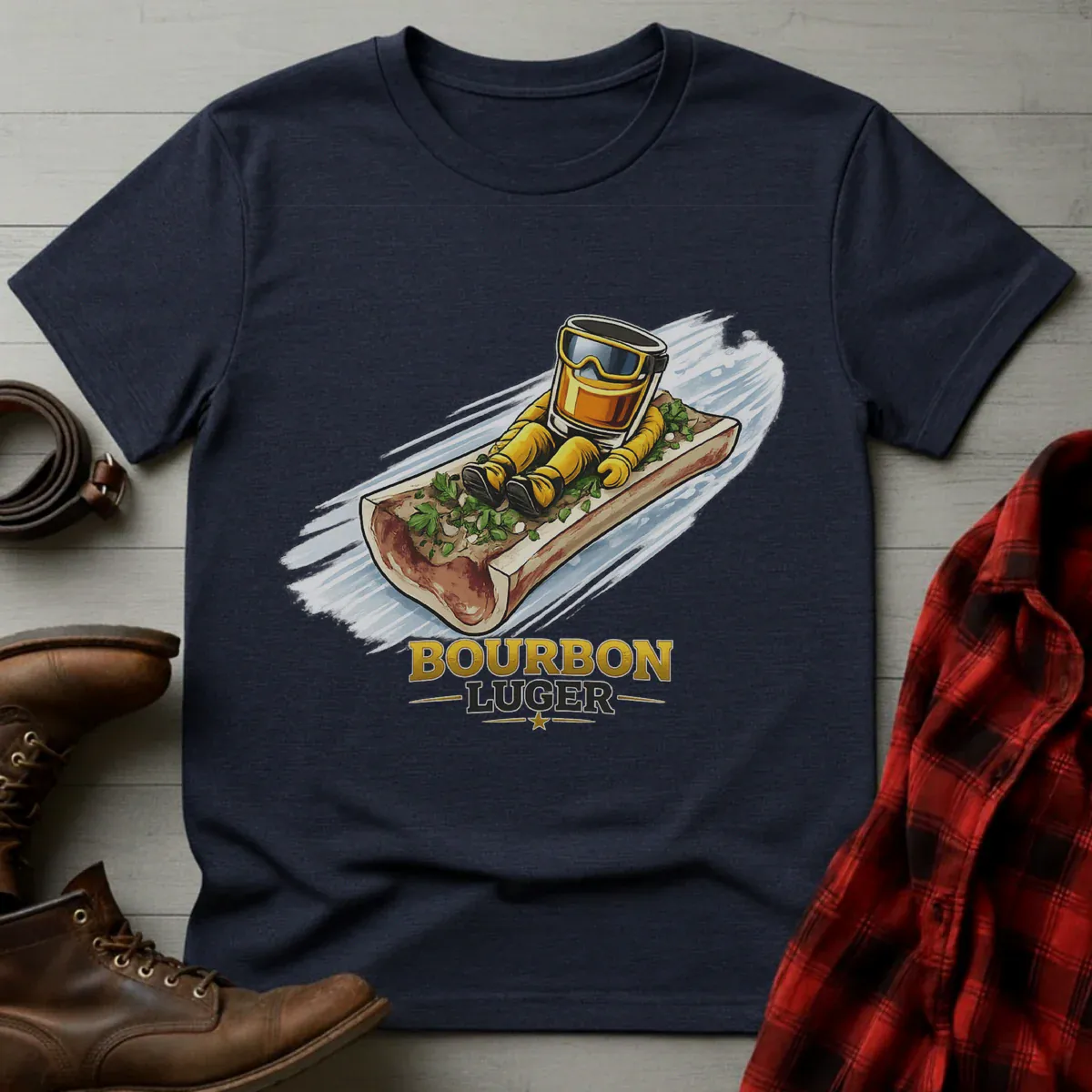 Bourbon Luger Athlete T-Shirt