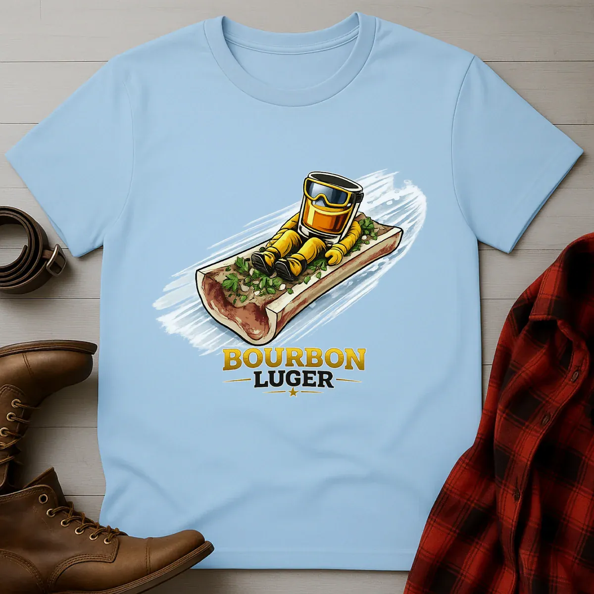 Bourbon Luger Athlete T-Shirt