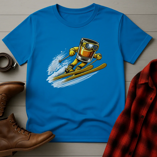 Bourbon Ski Jumper Graphic T-Shirt