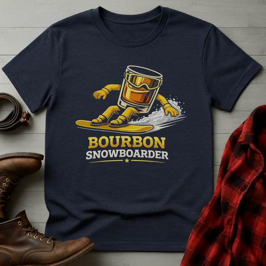 Bourbon Snowboarder Athlete T-Shirt