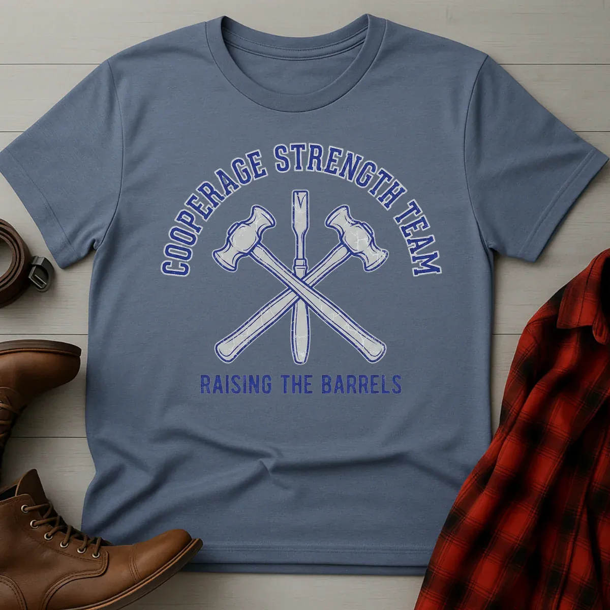 Cooperage Strength Team Whiskey T-Shirt