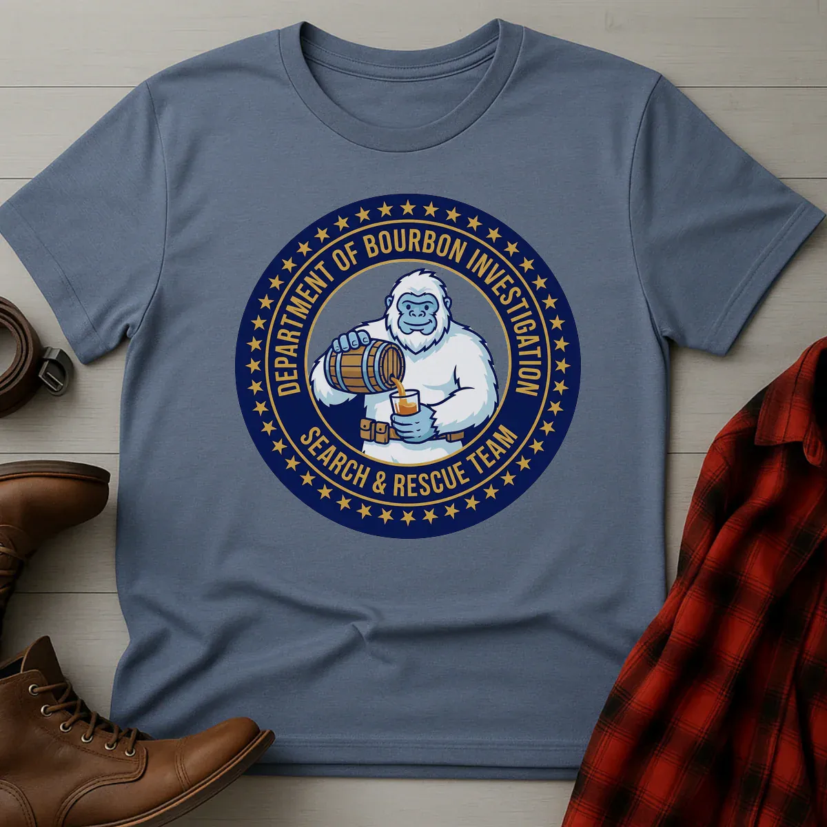 Yeti Bourbon Search and Rescue T-Shirt