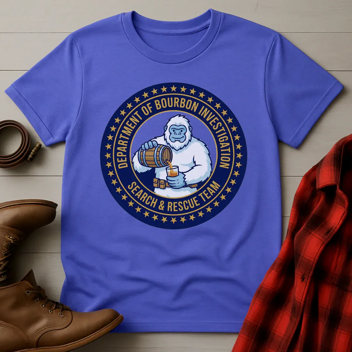 Yeti Bourbon Search and Rescue T-Shirt