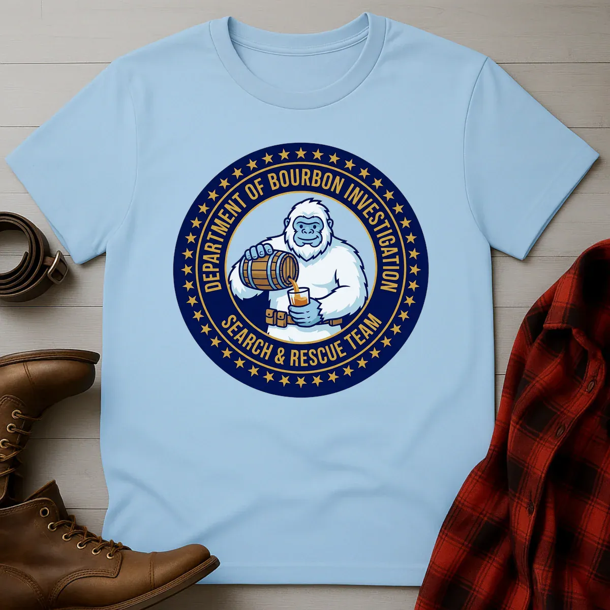 Yeti Bourbon Search and Rescue T-Shirt