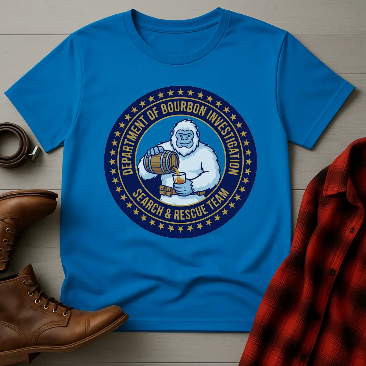 Yeti Bourbon Search and Rescue T-Shirt