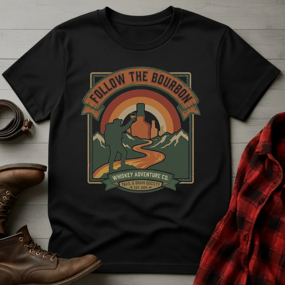 Follow the Bourbon National Park T-Shirt