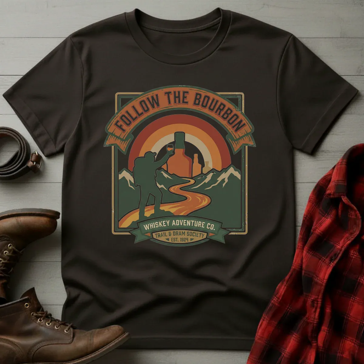 Follow the Bourbon National Park T-Shirt
