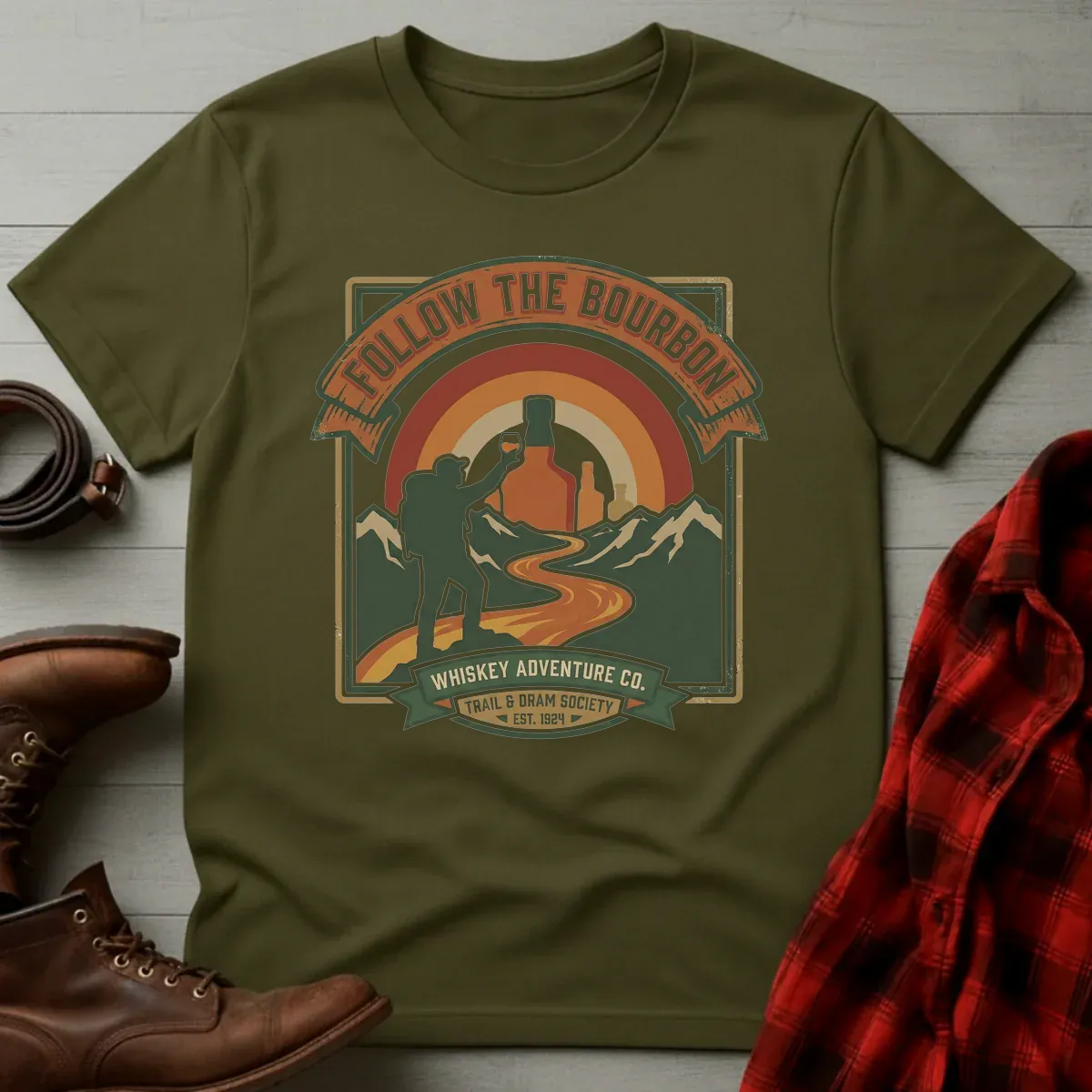 Follow the Bourbon National Park T-Shirt
