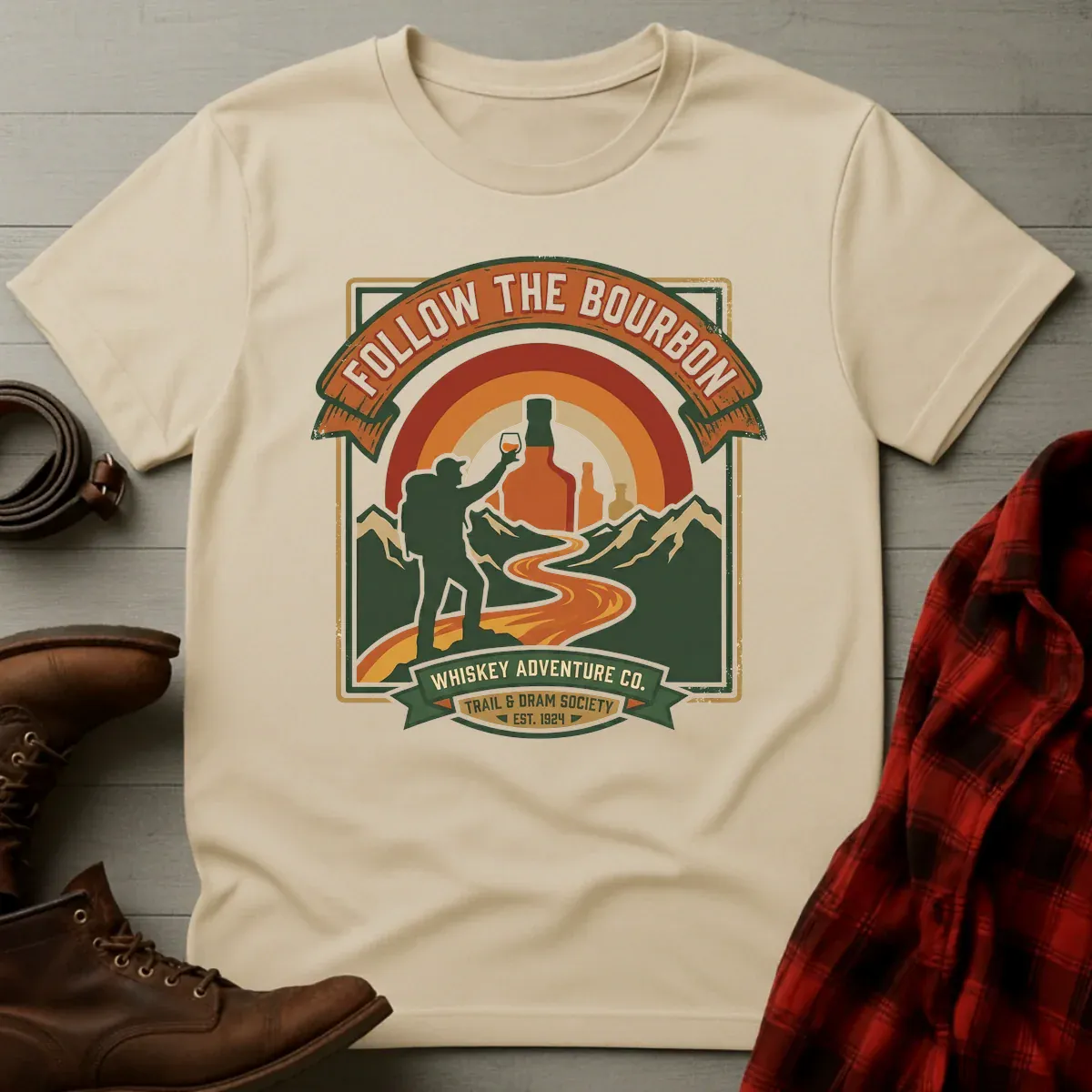 Follow the Bourbon National Park T-Shirt