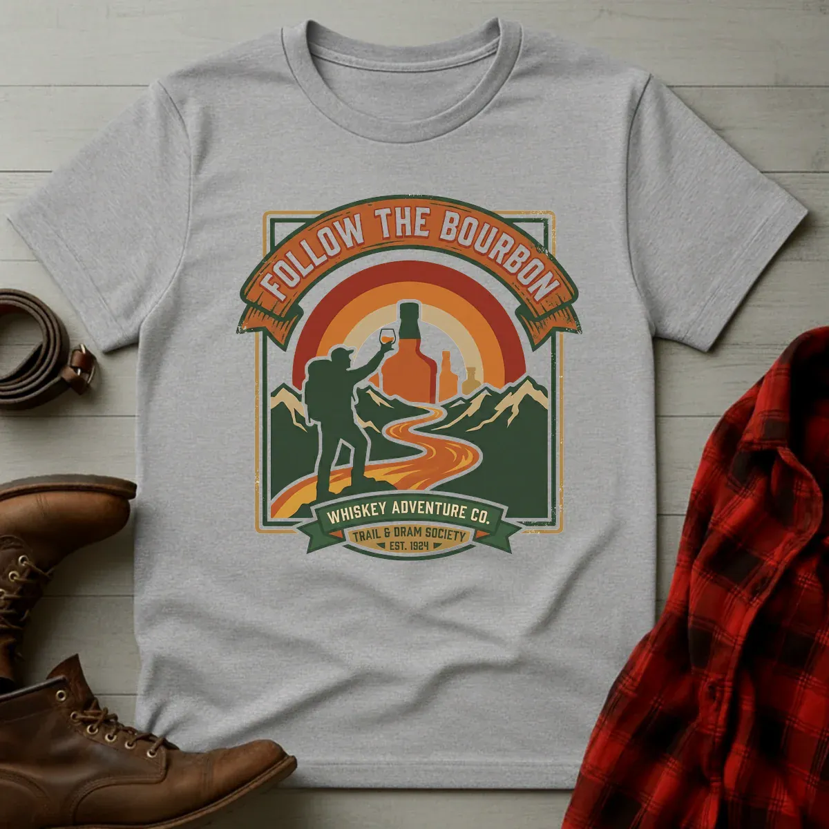 Follow the Bourbon National Park T-Shirt