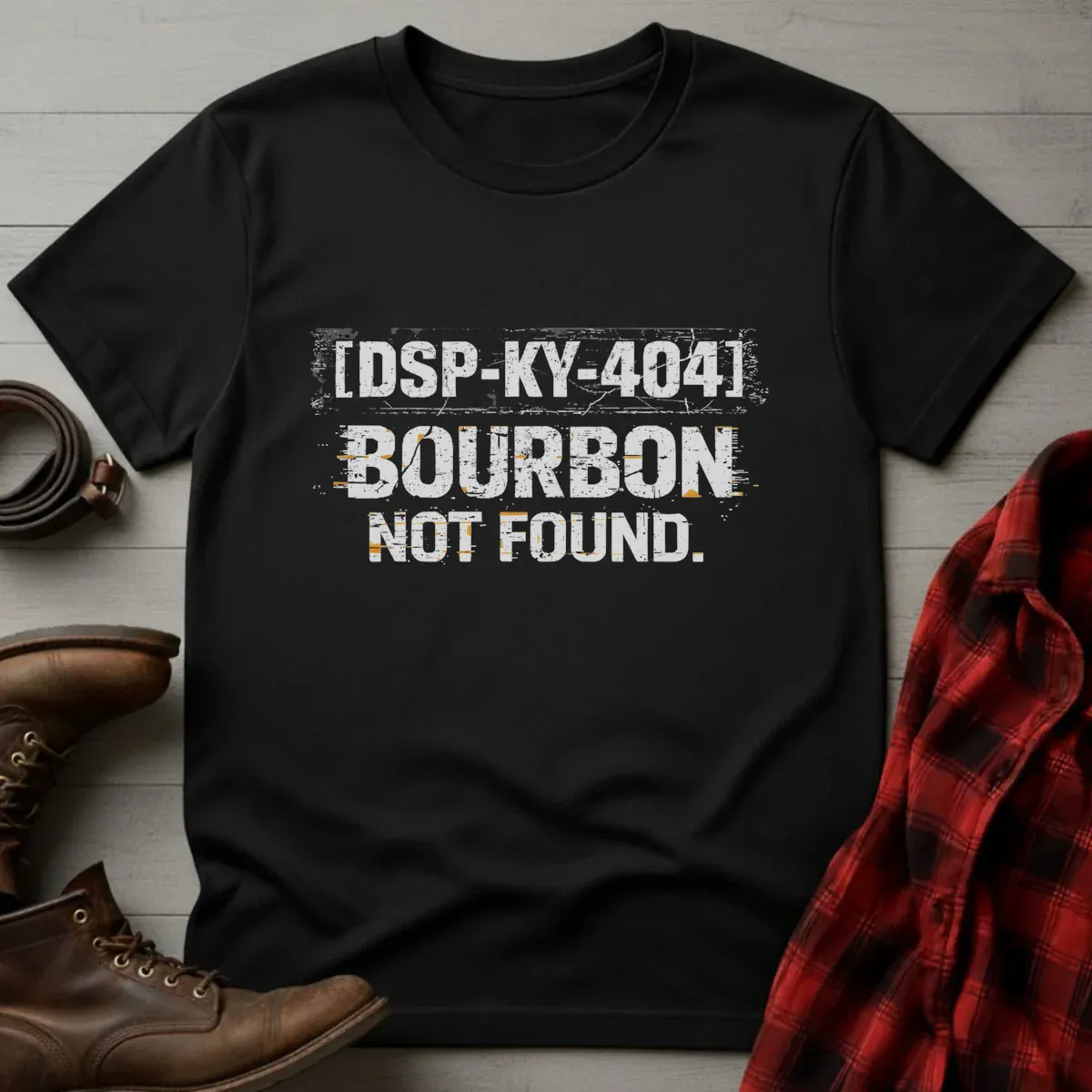 DSP-KY-404 Bourbon Not Found T-Shirt