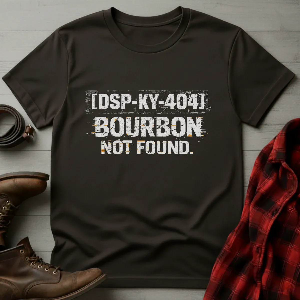 DSP-KY-404 Bourbon Not Found T-Shirt