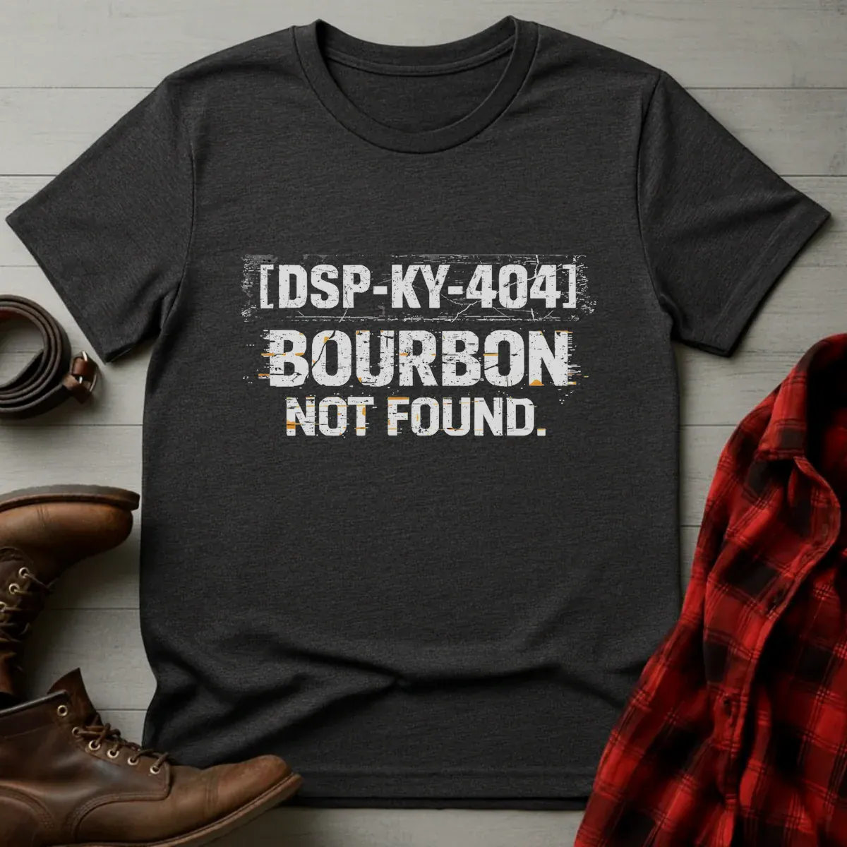 DSP-KY-404 Bourbon Not Found T-Shirt