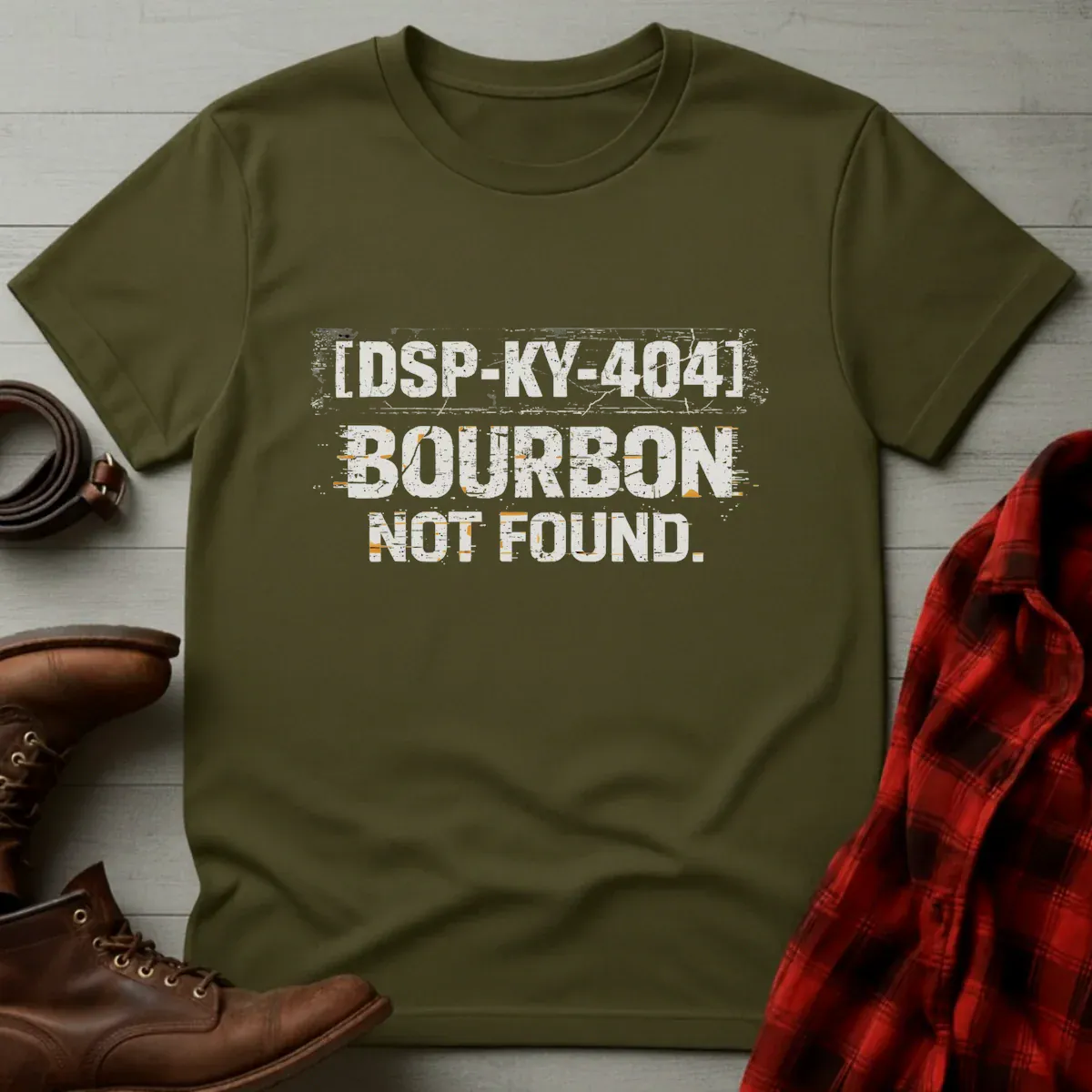 DSP-KY-404 Bourbon Not Found T-Shirt