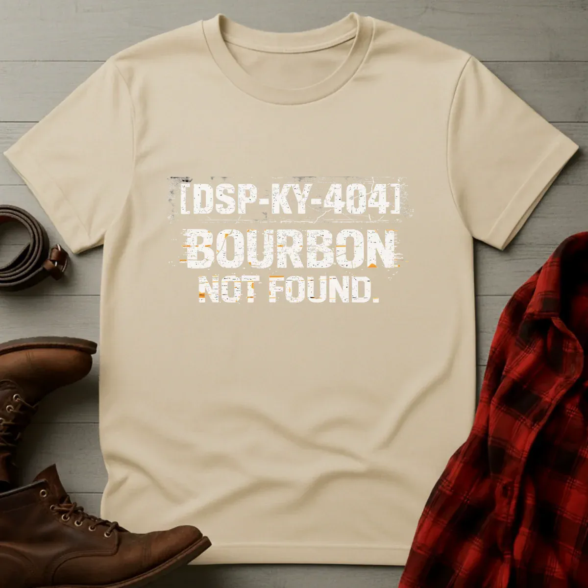 DSP-KY-404 Bourbon Not Found T-Shirt