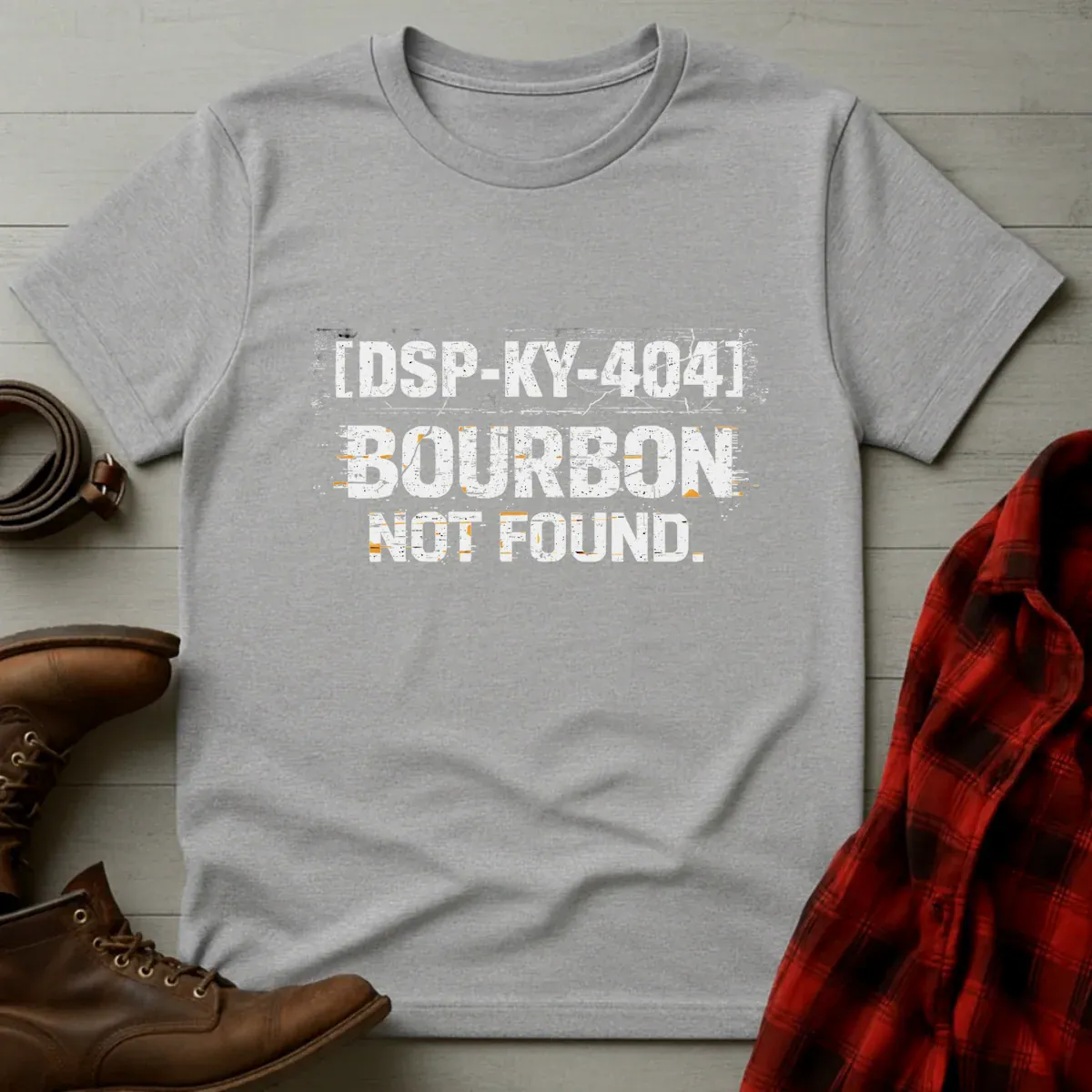 DSP-KY-404 Bourbon Not Found T-Shirt